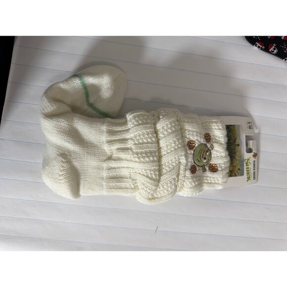 BIOWORLD Shrek Slouch Socks NWT Women's Shoe Size 5 - 10 Sock 9 -11 - Picture 2 of 5